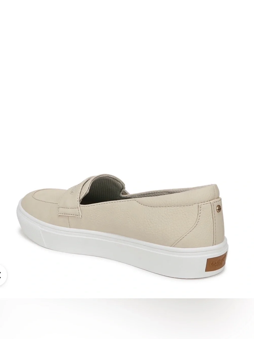 Dr. Scholl's Cream Slip-On Penny Loafer Sneaker